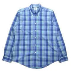 Brooks Brothers REGENT ボタンダウンシャツ L ブルー