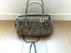 極美品 アンテプリマ 3way ショルダー ワイヤーバッグ チャーム 保存袋