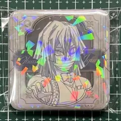 ②鬼滅の刃　モクテルバー　ロト　伊黒小芭内　グリッター缶バッジ