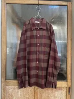 UNIQLO Uチェック長袖シャツ