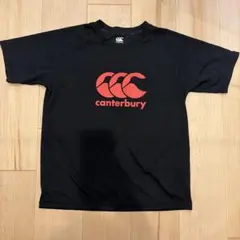 Canterbury 半袖　プラクティスシャツ　黒　160センチのサムネイル