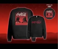 コカコーラ　スターウォーズ　スウェット