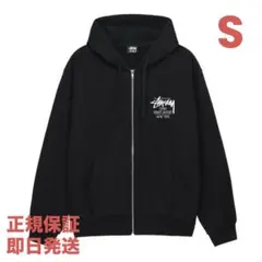 ❗️期間限定SALE❗️ステューシー ストック N.Y. ジップ フーディ 黒S