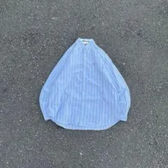 00s Tommy Hilfiger BDシャツ ストライプ 長袖　メンズ