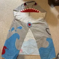 JAWS サメ フード付きタオル
