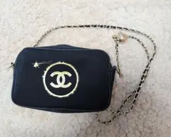 シャネル ノベルティ ポーチ ショルダー付き