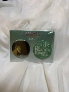 進撃の巨人 リヴァイ 缶バッジセット