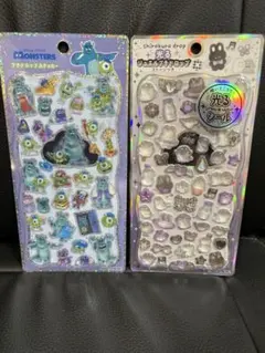 モンスターズインク＆しろくろドロップ　プチドロップステッカー♡