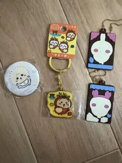 ちいかわ　キャラパキ　キーホルダー　マスコット　ご当地　ちいかわベビー　缶バッジ