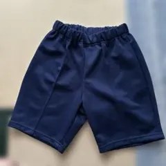 ジャージ　ネイビー ショートパンツ 150
