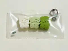新品　手作り　スクイーズ　リボン　熊　クッキ　キーホルダー　1点