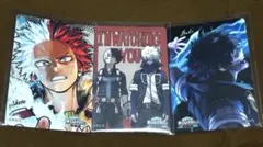 僕のヒーローアカデミア　原画展　マグネットステッカー　轟焦凍　荼毘