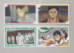 ハイキュー カードステッカー 4枚セット