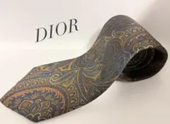 Christian Dior ネクタイ ペイズリー柄 シルク100% イタリア製