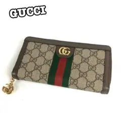 GUCCI グッチ オフディア GGスプリーム シェリーライン 長財布 レディー