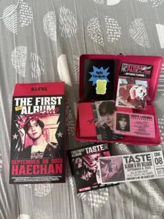 ヘチャン NCT 1stALBUM 『TASTE』Tincase ver.