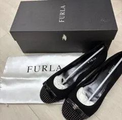 FURLA フルラ フラットシューズ パンプス バレエ　２2㎝ 35のサムネイル