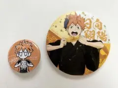 ハイキュー!! 日向翔陽 缶バッジ 2点セット