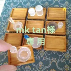 【mk tan様専用】オーダー ミニチュアカフェトレイ 浅型 12枚
