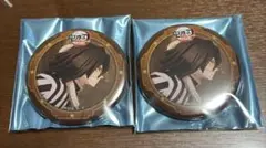 鬼滅の刃　カフェ　決戦の火蓋を切る　第三期　缶バッジ　伊黒小芭内　セット