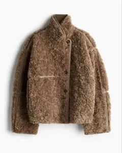 ファーコートショート丈