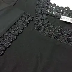 レースカットソー