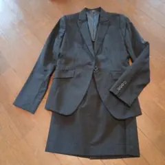 COMME CA ISM ストライプスカートスーツ