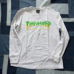 THRASHER 長袖 カットソー ホワイト Lのサムネイル
