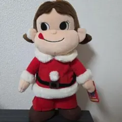 希少♡ペコちゃんサンタぬいぐるみ　人形 ♡送料込み！　クリスマス　不二家