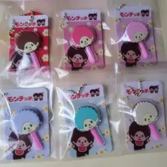 モンチッチ　棒付きフェイスチャーム　タイトー限定　全6種セット