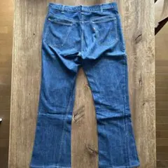 LEVIS 646ブーツカットデニム インディゴブルー 70s80s