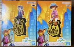 ズートピア2 ニック・ワイルド、ジュディ・ホップス　セット