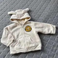 ＊＊USED 美品スヌーピーボアパーカー＊＊size90＊＊