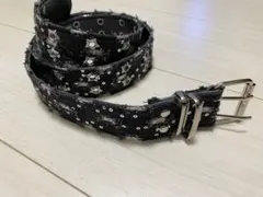 ベルト y2k sk8 スターチーム ダブルピン グランジ archive