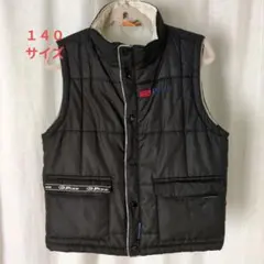 Piko 中綿ベスト サイズ140 ブラック