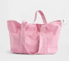 希少レア】完売品ꕥ新品未開封ꕥ GAP ロゴトートバッグ ローズピンク