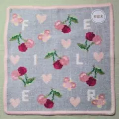 ☘️フェイラーハンカチ　キープスマイリングチェリー　新品未使用☘️