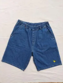Mark Gonzales デニムショートパンツ Lサイズ 5分丈のサムネイル