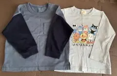 アンパンマン ロンT ユニクロ　2枚セット