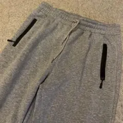 裏起毛スウェットパンツ グレー XLサイズ