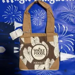 ハワイ　ホールフーズ　ミニトートバッグ