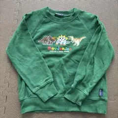 Moujonjon グリーン トレーナー 120