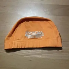 CENTRAL SPORTS 水泳帽 オレンジ Mサイズ　セントラル