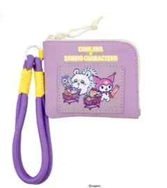 ちいかわ サンリオ スーパーマーケットなコンパクトウォレット モモンガ クロミ