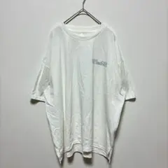 ハルハム　大きいサイズ　Tシャツ　半袖　白　綿　コットン　プリントTシャツ　L