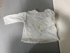 ホワイト長袖Tシャツ　ZARA 80サイズ