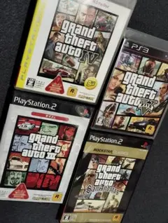 グランド・セフト・オートシリーズ（Grand Theft Auto）4本