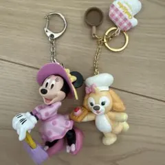 2点セットクッキーアン　ミニー　キーホルダーのサムネイル