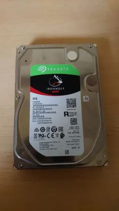 Seagate IronWolf 8TB ジャンク