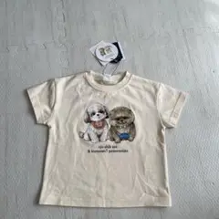 新品未使用　yukiemon コトリ　cottoli バースデイ　Tシャツ　80